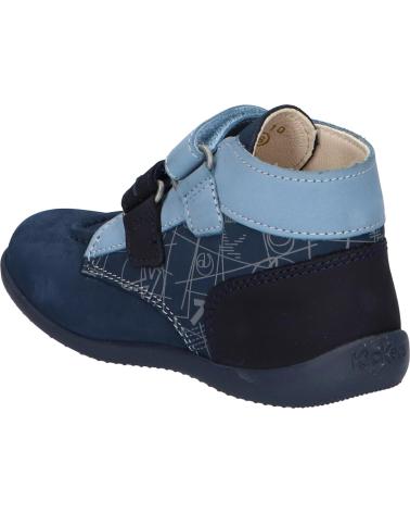 Stiefel für Junge KICKERS 860096-10 BONKRO-2 102 MARINE
