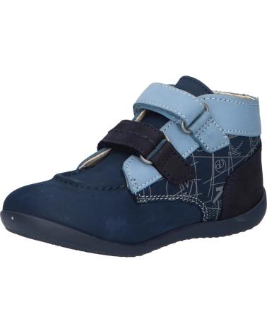 Stiefel für Junge KICKERS 860096-10 BONKRO-2 102 MARINE