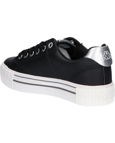 KAPPA 36158ZW TUDY WO A26 - BLACK-GREY SILVER