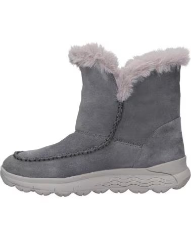 BOTTES FEMME GEOX SPHERICA 4X4 ABX GRIS FONCÉ C9371 DK STONE