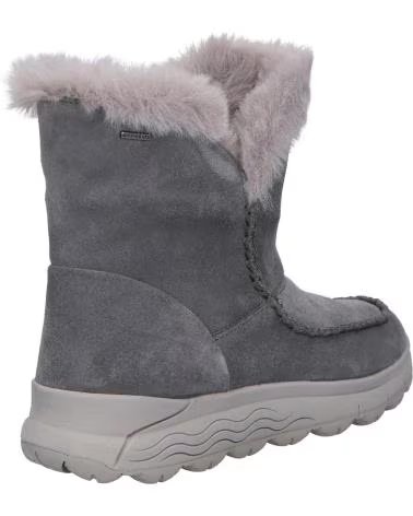 BOTTES FEMME GEOX SPHERICA 4X4 ABX GRIS FONCÉ C9371 DK STONE