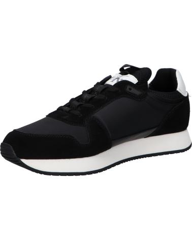 Zapatillas deporte de Hombre CALVIN KLEIN YM0YM00553 SOCK LACEUP 0GQ BLACK-BRIGHT WHITE