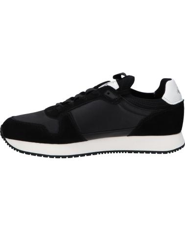 Zapatillas deporte de Hombre CALVIN KLEIN YM0YM00553 SOCK LACEUP 0GQ BLACK-BRIGHT WHITE