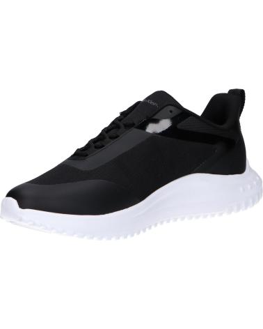 Zapatillas deporte de Hombre CALVIN KLEIN YM0YM00968 EVA RUNNER LOW LACE 0GM BLACK-BRIGHT WHITE