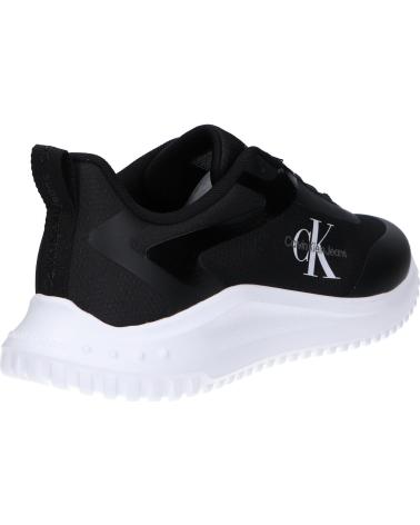 Zapatillas deporte de Hombre CALVIN KLEIN YM0YM00968 EVA RUNNER LOW LACE 0GM BLACK-BRIGHT WHITE