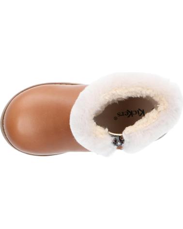 Boots für Mädchen und Junge KICKERS 878683-10 NONOFUR 116 CAMEL