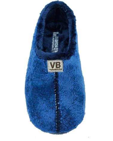 Woman House slipers VULCA-BICHA ZAPATILLA CASA SUAVE AZUL