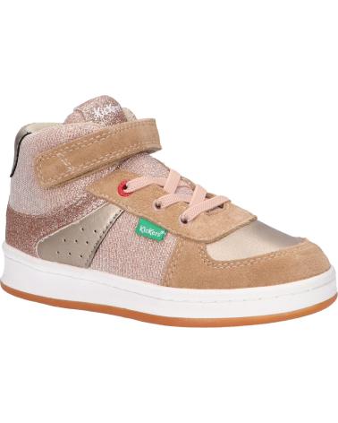 Zapatillas deporte de Niña KICKERS 664563-10 BILBON 111 BEIGE