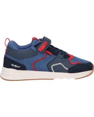 Sapatilhas de Menina e Menino KICKERS 858781-30 KNAKK 51 BLEU