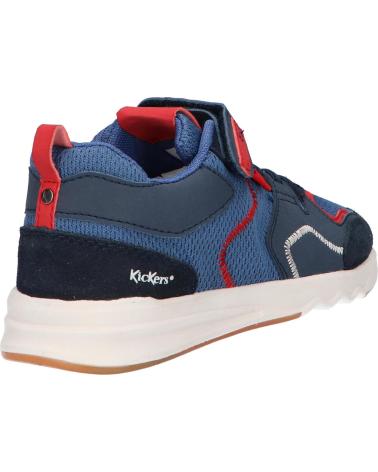 Sapatilhas de Menina e Menino KICKERS 858781-30 KNAKK 51 BLEU