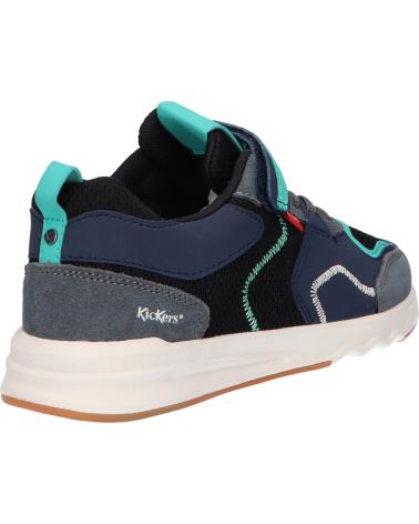 girl and boy Zapatillas deporte KICKERS 858781-30 KNAKK 81 NOIR