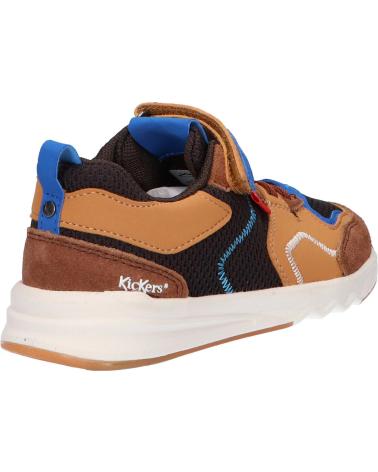 Sapatilhas de Menina e Menino KICKERS 858781-30 KNAKK 91 MARRON