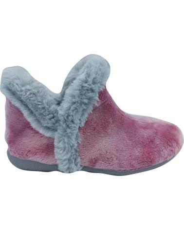 Hausschuhe für Damen und Mädchen  ZAPATILLA ABOTINADA ROSA