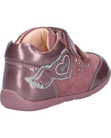 Sapatilhas de Menina GEOX B1651A 022HI B KAYTAN C8025 ROSE SMOKE
