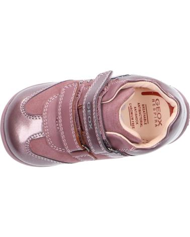 Sapatilhas de Menina GEOX B1651A 022HI B KAYTAN C8025 ROSE SMOKE