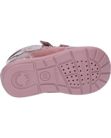 Sapatilhas de Menina GEOX B1651A 022HI B KAYTAN C8025 ROSE SMOKE