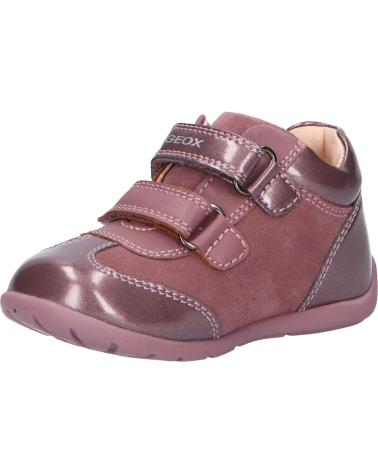 Sapatilhas de Menina GEOX B1651A 022HI B KAYTAN C8025 ROSE SMOKE