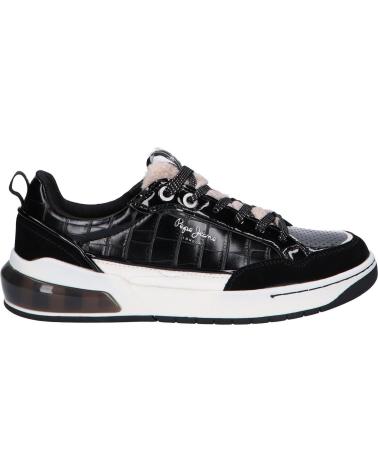 Zapatillas deporte pour Femme PEPE JEANS PLS31248 MARBLE CROCO 999 BLACK