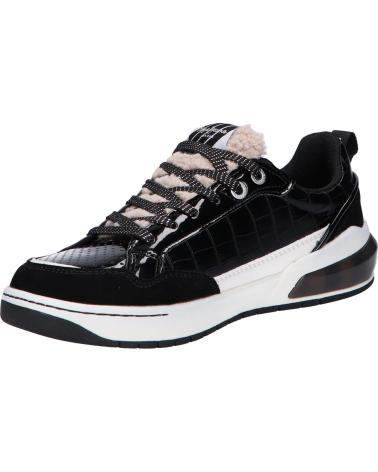 Sapatilhas de Mulher PEPE JEANS PLS31248 MARBLE CROCO 999 BLACK