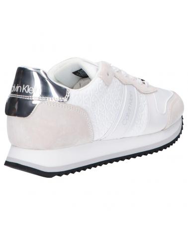 Zapatillas deporte de Mujer CALVIN KLEIN HW0HW00552 RETRO RUNNER 0LD WHITE