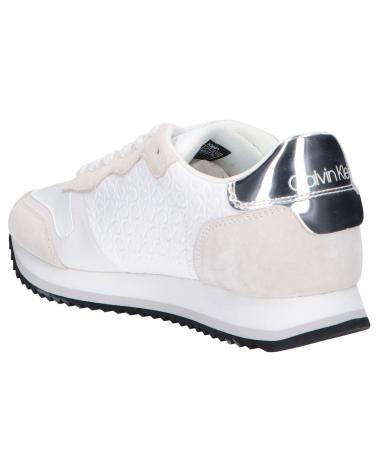 Zapatillas deporte de Mujer CALVIN KLEIN HW0HW00552 RETRO RUNNER 0LD WHITE