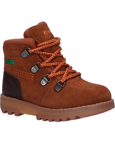 Botines de Niña y Niño KICKERS 878760-10 KICKNATURE 91 MARRON