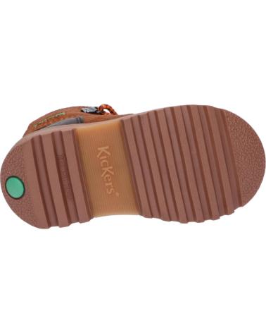 Botines de Niña y Niño KICKERS 878760-10 KICKNATURE 91 MARRON
