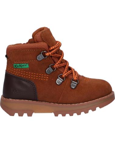 Botines de Niña y Niño KICKERS 878760-10 KICKNATURE 91 MARRON