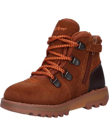 Botines de Niña y Niño KICKERS 878760-10 KICKNATURE 91 MARRON