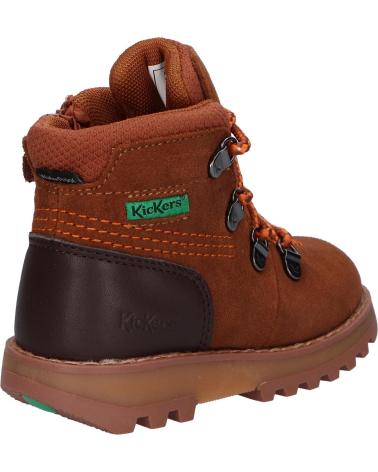 Botines de Niña y Niño KICKERS 878760-10 KICKNATURE 91 MARRON