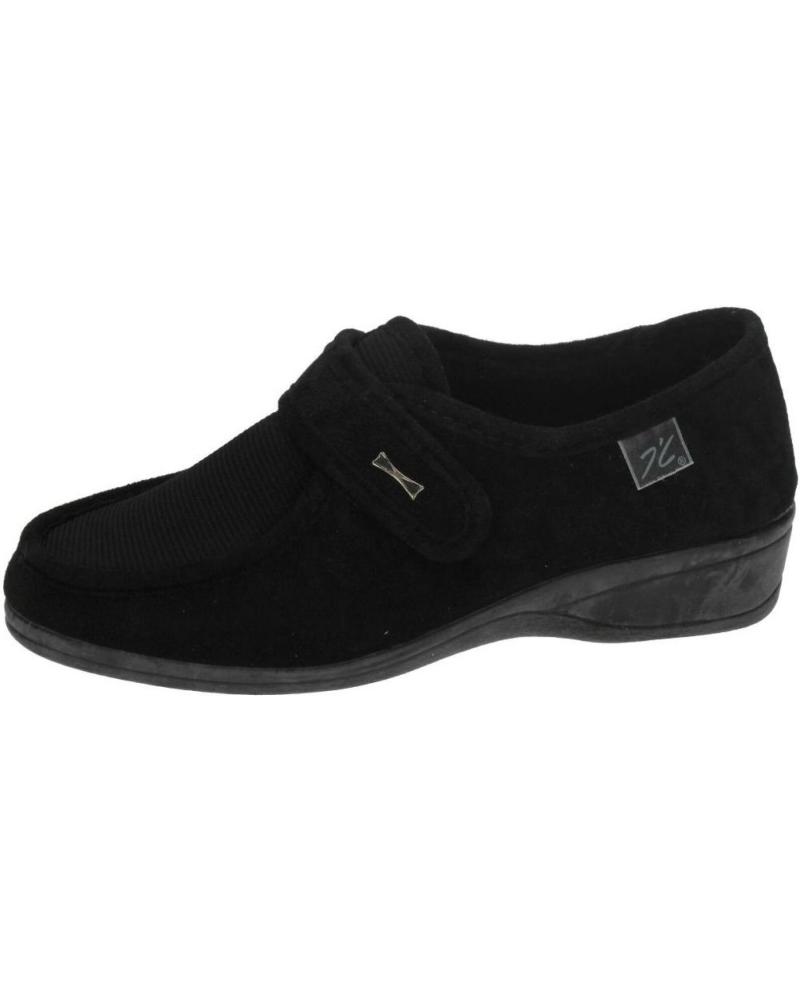 Schuhe-Keilabsatz-De-Mujer-D`CUTILLAS-771-NEGRO