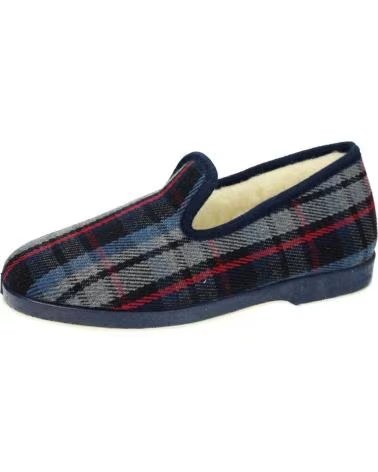 Calzado de casa de Hombre  0590 AZUL