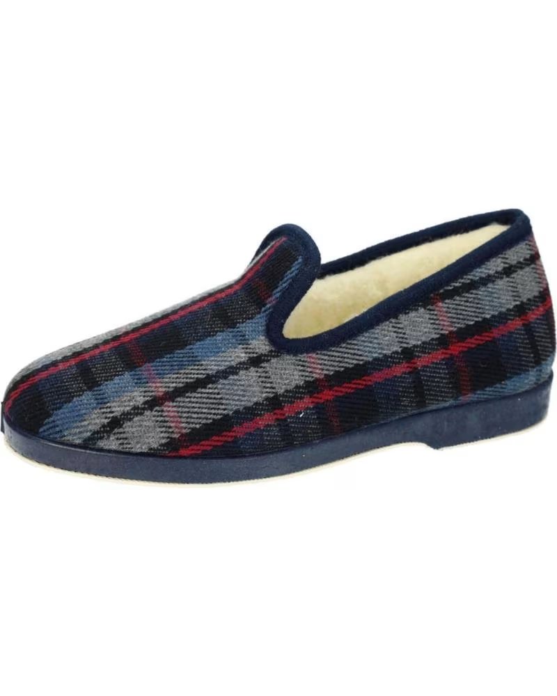 Calzado de casa de Hombre  0590 AZUL