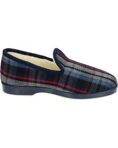 Calzado de casa de Hombre  0590 AZUL