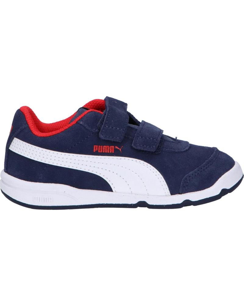 Sneaker für Mädchen und Junge PUMA 371231 STEPFLEEX 2 09 PEACOAT-RISK RED