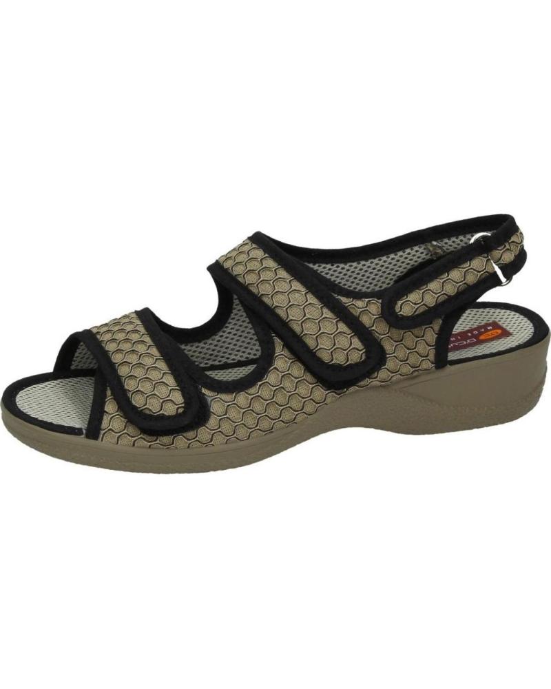 Sandalen für Damen D`CUTILLAS 21742 TOSTADO