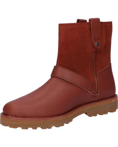Bottes pour Femme et Fille et Garçon TIMBERLAND A2HJN COURMA WL BIKER CH7 CHERRY MAHOGANY
