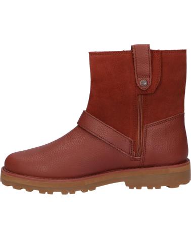 Bottes pour Femme et Fille et Garçon TIMBERLAND A2HJN COURMA WL BIKER CH7 CHERRY MAHOGANY