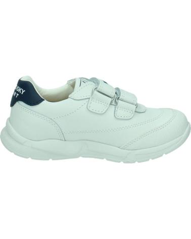Sportif pour Fille et Garçon PABLOSKY - DEPORTIVO BLANCO COLEGIAL VELCRO TORELLO BLANCO