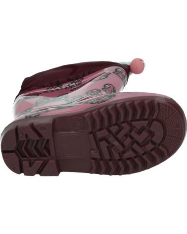 BOTAS DE AGUA ARTESANIA CERDA MINNIE MOUSE ROSA ROSA