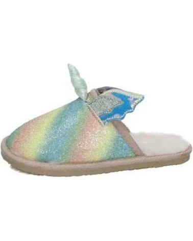 Pantufas de Menina CONGUITOS KI1 22101 ZAPATILLAS DE CASA UNICORNIO MULTICOLOR