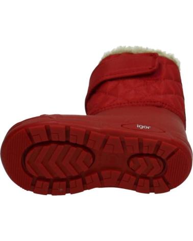 Botines de Niña IGOR W10120-005 ROJO