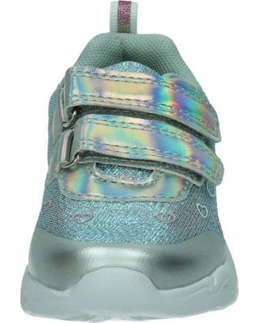 Deportivas de Niña OSITO ZAPATILLA CON LUCES Y DETALLES DE UNICORNIO REJILLA PLATA