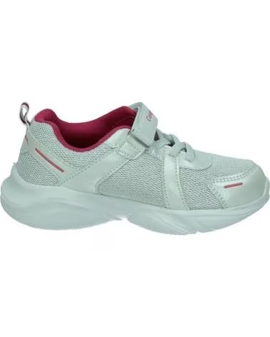 Esportes  de Menina CONGUITOS LV1 26102 ZAPATILLAS DEPORTIVAS NIÑA CON LUZ BLANCO