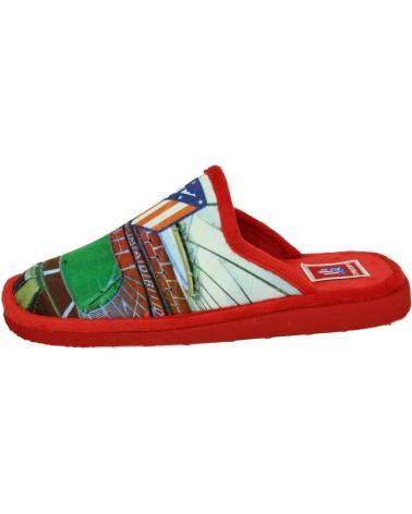 Calzado de casa de Hombre andinas 923-20 ROJO