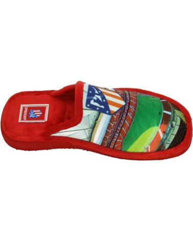 Calzado de casa de Hombre andinas 923-20 ROJO