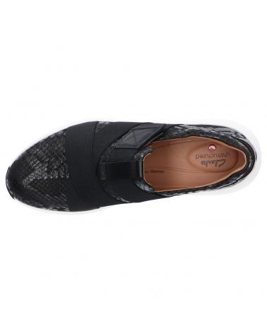 Zapatillas deporte de Mujer CLARKS UN RIO STRAP BLACK SNAKE