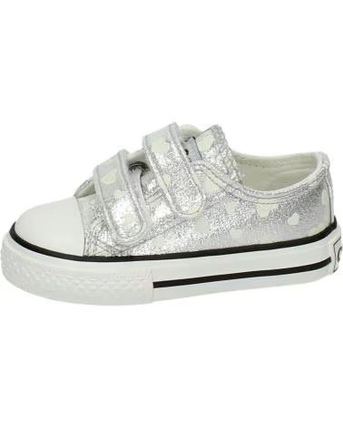 ZAPATILLAS DEPORTIVAS NIÑA CONGUITOS MVS14155 PLATA