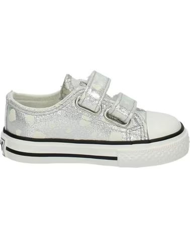 ZAPATILLAS DEPORTIVAS NIÑA CONGUITOS MVS14155 PLATA