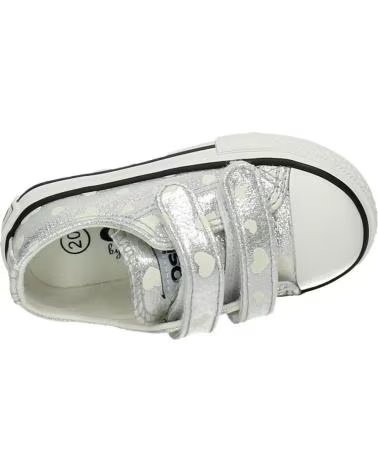 ZAPATILLAS DEPORTIVAS NIÑA CONGUITOS MVS14155 PLATA